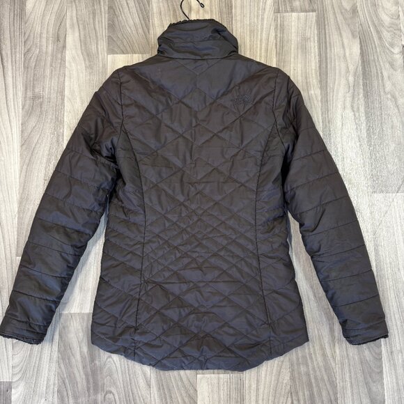 North Face Thermoball Eco Quilted Puffer Jacket Black Womens XS - Picture 2 of 2